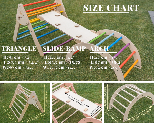 Kids Climbing Triangle Furniture