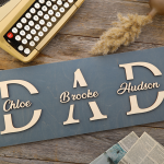 Wooden Pallet Sign For Dads