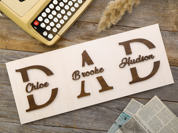 Wooden Pallet Sign For Dads